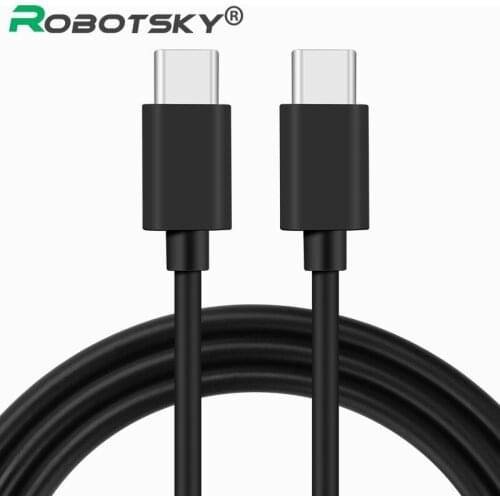3A PD Type C to USB C Quick Charging Cable QC3.0 USB-C to Type-C Fast Charge Wire For Huawei Xiaomi Samsung S20