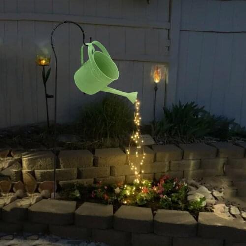 40# Star Type Shower Ornament Garden Art Light Decoration Gardening Lawn Lamp Yard Garden Decor Stakes Décoration De Jardin