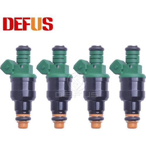 DEFUS 4X 0280150803 Fuel Injector Bico Nozzle For SIERRA ESCORT RS COSWORTH 2.0T 2.5T GREEN 803 84-95 0 280 150 803 95160611000