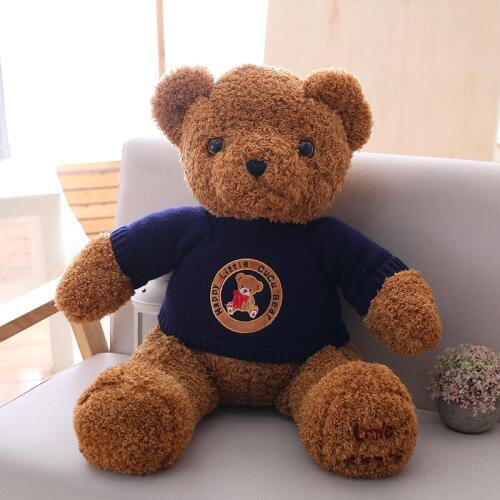 Bear plush toys for children Birthday gifts kids Gift for girlfriend Stuffed Plush Animals Bear pillow toys Teddy Bear 60cm