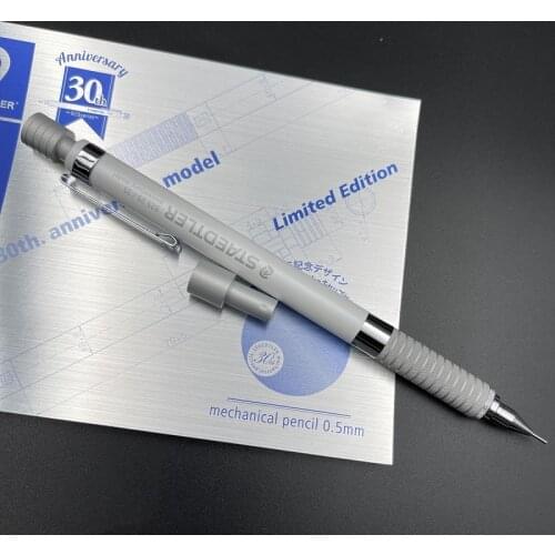 STAEDTLER 925 25/35 30th Anniversary Model Limited Edition Pearl White Metal Mechanical Pencil 0.5mm For Drawing 1Pcs/Lot
