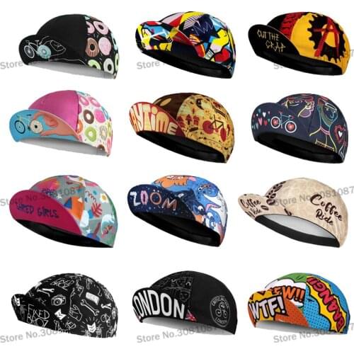 New 2021 Cycling Caps Funny Ride Hat Bike Headwear Breathable Men And Women