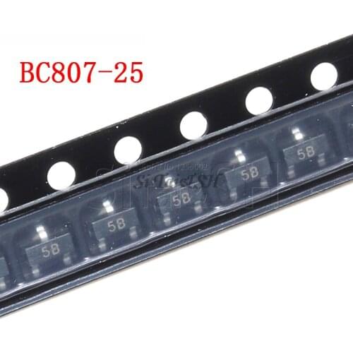 100PCS BC807-25 SOT23 807-25 SOT SMD 5B new transistor