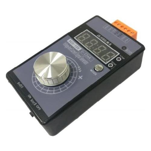 Portable 0-5V 0-10V 4-20mA Generator with LED Display High Precision Adjustable DC Current Voltage Signal Generator No Battery