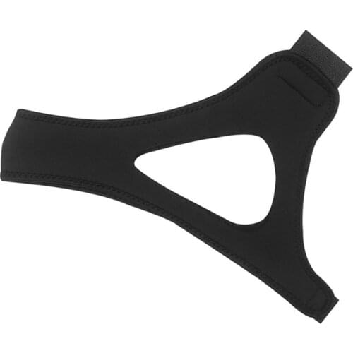 Triangular Anti-snoring Belt Chin Dislocation Fixed Headband Black Edging