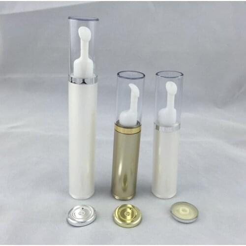 10ML gold/silver airless eyecream bottle or airless pump lotion bottle for Cosmetic Packaging