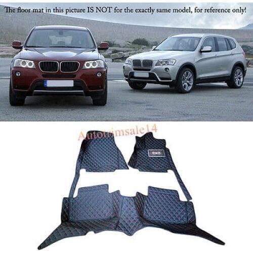 Interior Floor Mats & Carpets Foot Pads Protector For BMW X3 E83 2006-2010