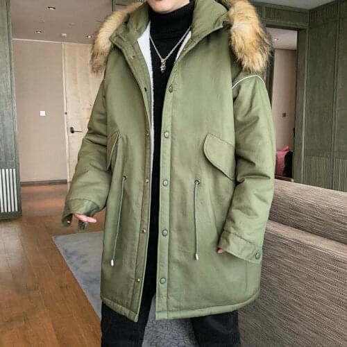 Zeeshant Men's Long Parkas