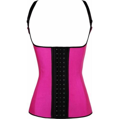 Women Slimming Body Shaper Corset Waist Trainer Vest Body Tummy Girdle Control Underbust Shapewear Latex Waist Cincher Korsett