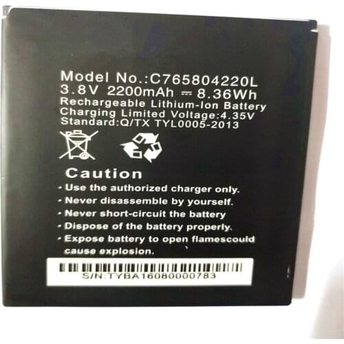 3.8V 2200mAh For C765804220L BLU Life 8 Life8 L280a BLU Win HD W510 W510U W510L Battery with phone stander