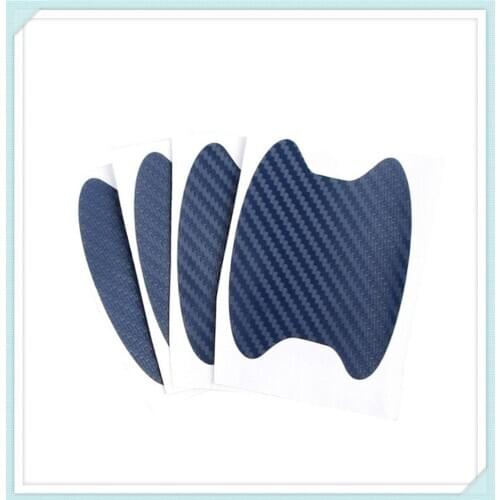 4Pcs/Set Car Door Sticker Carbon Fiber Scratches Resistant for Honda NeuV C City OSM FC Small S660 Project D M