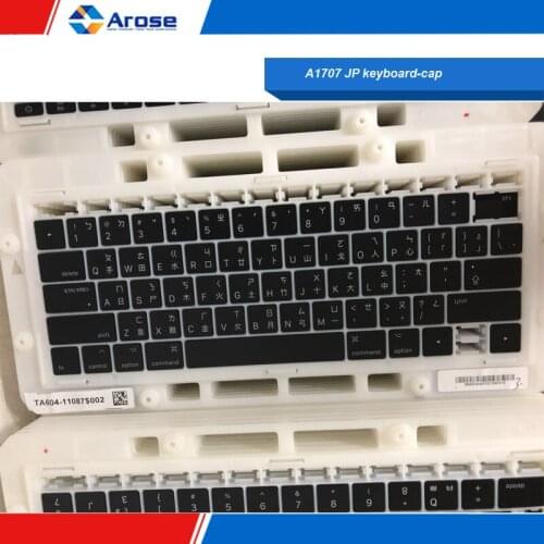 A1707 keyboard key caps A1707 JP keyboard-cap with crowbar no white clip A1707 Jpan keyboard-keys A1707 full keycaps