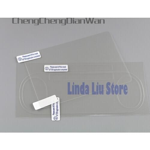 ChengChengDianWan 50sets/lot Front+Back HD Clear Protective Film Surface Guard Cover for psv2000 Psvita PS Vita PSV 2000