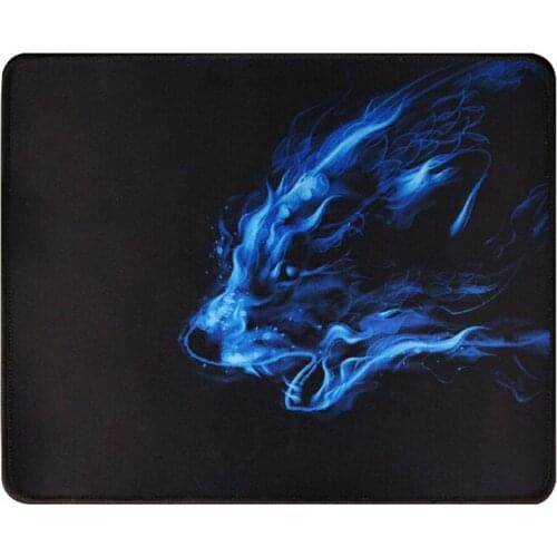 Gaming Mouse Pad Computer Mice Mat Non-Slip Mousepad Magic Wolf Pattern Mousepad For PC Laptop Games Quality Mouse Mat Pad 23