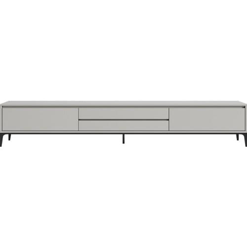 Nordic TV cabinet coffee table combination Italian modern minimalist small apartment high bedroom living room gray floor cabinet