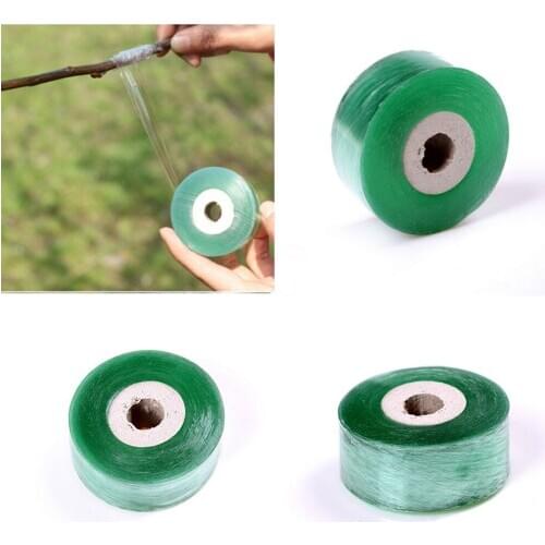 High Quality Grafting Tape Garden Tools Fruit Tree Secateurs Engraft Branch Gardening Bind Belt PVC Tie 1 Roll 2CMX100M