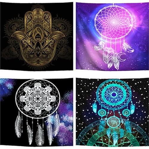 Wall Hanging Tapestry Carpet Picnic Table Cloth Background Fabric Bedroom Decoration Tapestry Home Textile Accessories Polyester