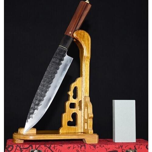 Longquan ghost hand for butcher knife meat knife bone picking knife hand forging chopping knife home kitchen knife chef knife