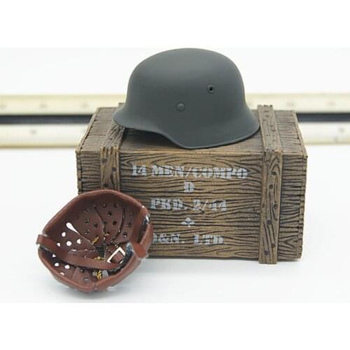 1/6 scale soldier WWII metal M42 M35 helmet helmet lining model for 12 inch action figure body
