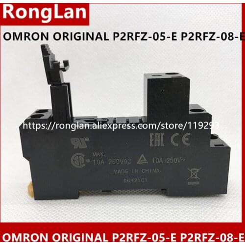 [ZOB] Supply of new original Omron omron relay sockets P2RF-05-E 5 feet --20PCS/LOT