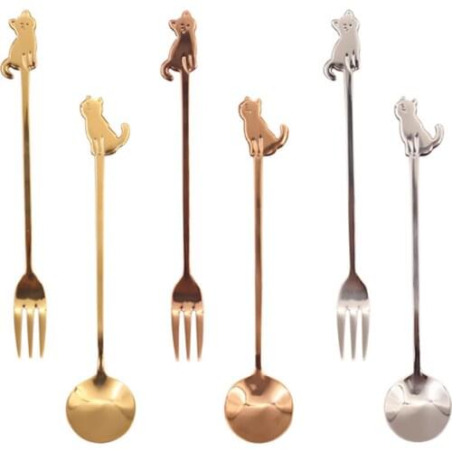 Luxury 6Pcs Gold Silver Dinnerware Set Stainless Steel Cutlery Set Mirror Silverware Knife Fork Spoon Tableware Flatware Set