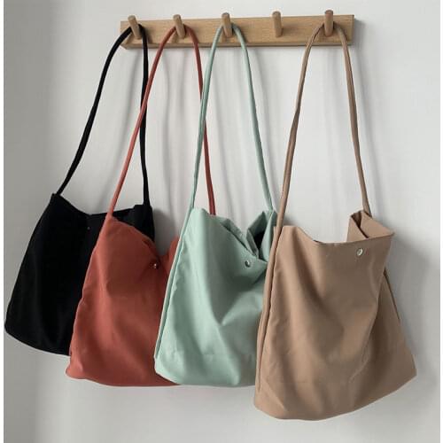 Youda Nylon Candy Colors Casual Bag 2021 New Ladies Handbag Travel Storage College Style Large Capacity Diagonal Shoulder Bags