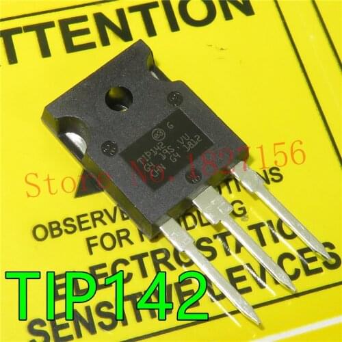 1pcs/lot TIP142 TO-247 In Stock DARLINGTON COMPLEMENTARY SILICON POWER TRANSISTORS