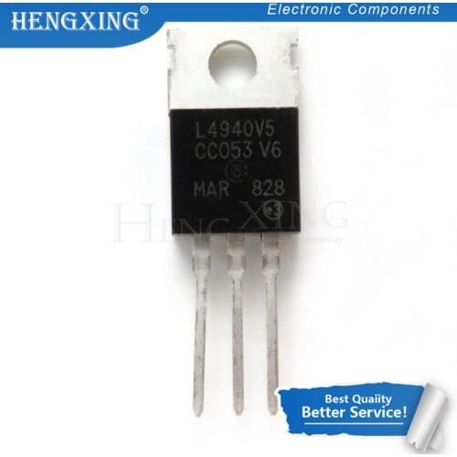 10pcs/lot L4940V5 REG LDO 5V 15A TO220 In Stock