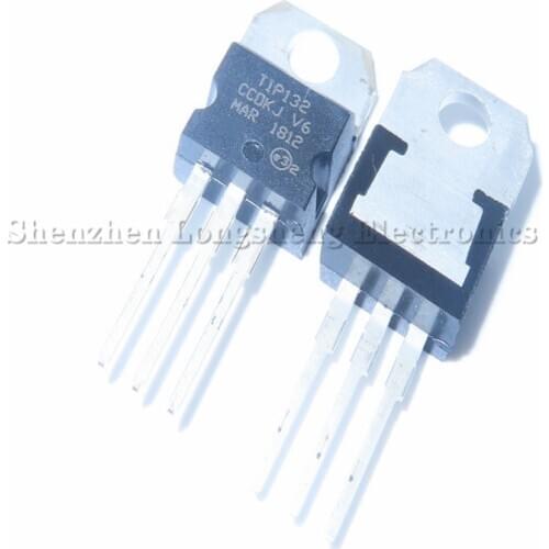 10PCS/LOT New in stock TIP132 TO-220 Darlington Power Amplifier Transistor
