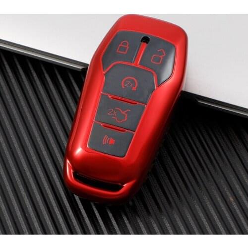 2019 New Styles Car Key Cover Case For Ford Fusion Mondeo Mustang F-150 Explorer Edge 2015 2016 2017 2018 Protection Shell