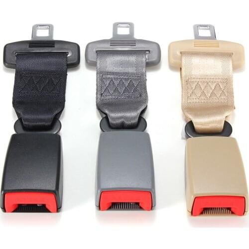 23cm/9inch Car Seat Seatbelt Safety Belt Extender Extension 2.1cm Vehicles Car Auto D Type With Safety Buckle