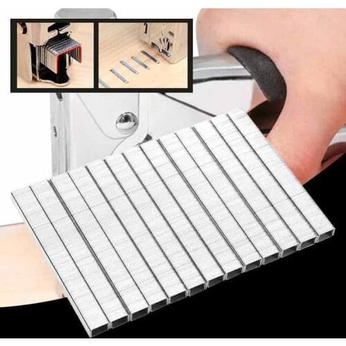 3250Pcs Pneumatic U Nails Furniture Staples Electric U-shaped Nail for Staple Gun Stapler 1008F/1010F Woodworking U-shaped Nail
