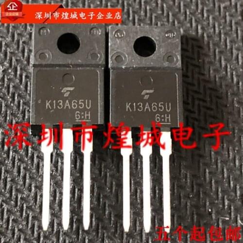 5PCS TK13A65U K13A65U TO-220F 650V 13A
