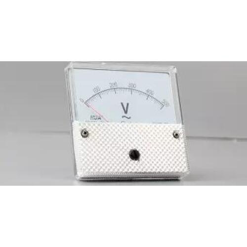 DH-80 AC 10V 20V 30V 50V 75V 100V 150V 200V 250V 300V Square Analog Panel Volt Meter Voltmeter Gauge