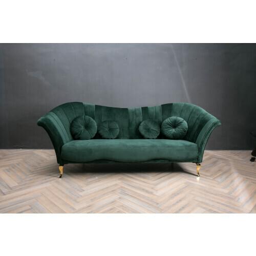 Living Room Sofa with High Quality Velvet Fabric Leather Sofa Set