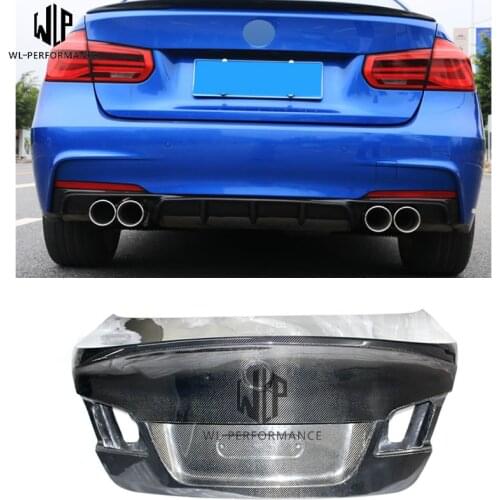 F10 5 Series CLS style High quality Carbon Fiber Auto Car Rear Trunk Hood For BMW F10 520i 525i 530i 535i Car Body Kit 11-17