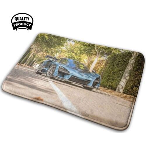 Mclaren Senna Soft House Family Anti-Slip Mat Rug Carpet Supercar Hypercars Cars Automotive British Mclaren