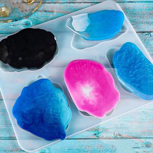 Cloud set table silicone mold DIY epoxy gypsum clay mold decoration ornaments mold crafts tools