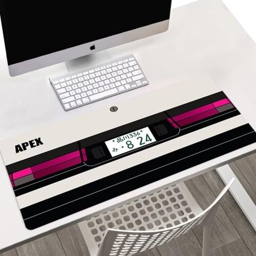 Csgo Desk Mat Initial D Car Taillight Cute Mousepad Gamer Pads Mouse Pad Gamer Anime Keyboard Gaming Table Mouse and Keyboards