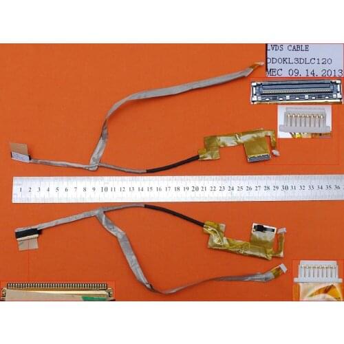 New Laptop Cable For LENOVO Y560 Y560A Y560P thin PN: DDKL3DLC120 Screen LVDS Connector