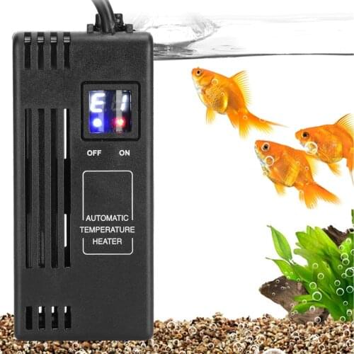 Aquarium Submersible Aquarium Heater Digital Display Fish Tank Heated Heating Rod Temperature Control 110V