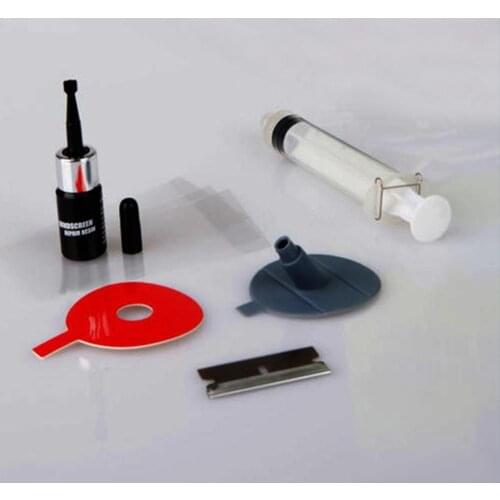 Car Window Repair Resin Curing Glue Windshield Repair Kit DIY Car Window Repair Tool Glass Scratch Crack Removal Care Kit