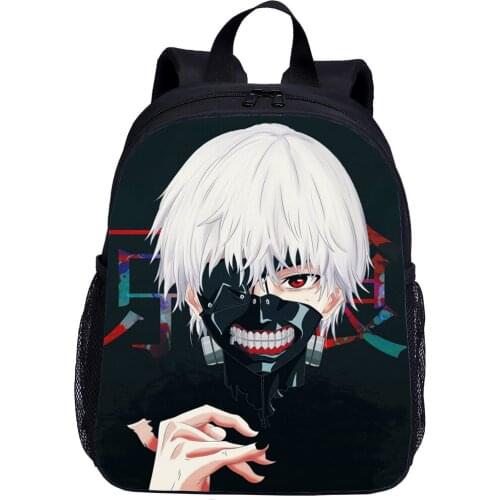 Tokyo Ghoul Toddler Backpack Kindergarden Little Kids Book Bag Preschool Children Boys Girls Baby Bag