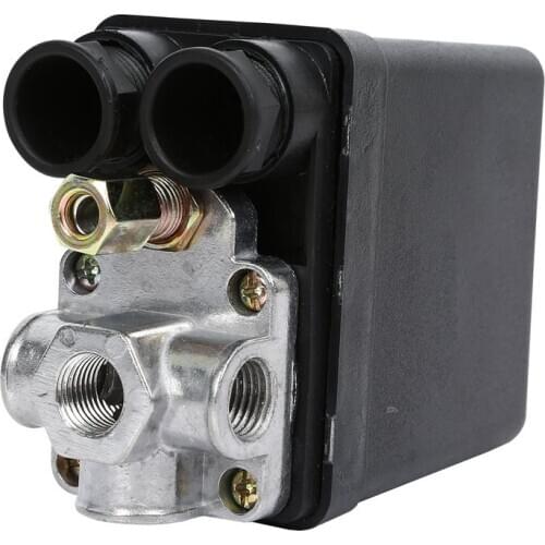 Heavy Duty 240V 16A Auto Control Auto Load/Unload Air Compressor Pressure Switch Control Valve 90 PSI -120 PSI