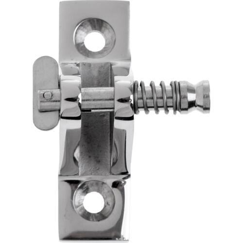 Heavy Duty Universal Boat Deck Hinge Bimini Top Fitting 90 Degree Quick Release Pin Marine Hardware - 316 Stainless Steel
