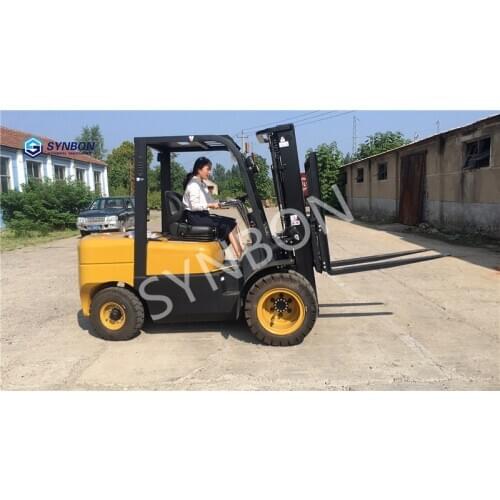 SYNBON New 2ton forklift truck Diesel natural gas electric forklift CE certification storage equipment Lifting machinery SYF20
