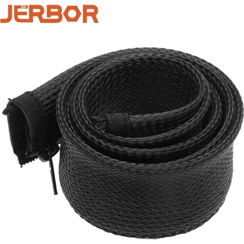 1M 20mm Zipper Cable Sleeve Cover Flexible Nylon Wire Cord Hider Cable Management Organizer For Home Office Computer TV Desk