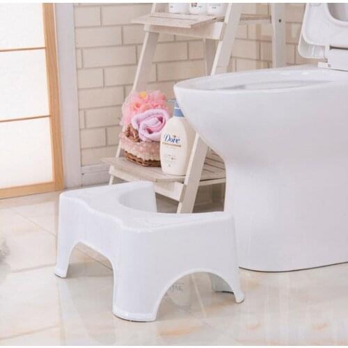 1 Pcs Squatty Step Stool Bathroom Potty Squat Toilet Helper Assistant Footseat For Home Bathroom Tool