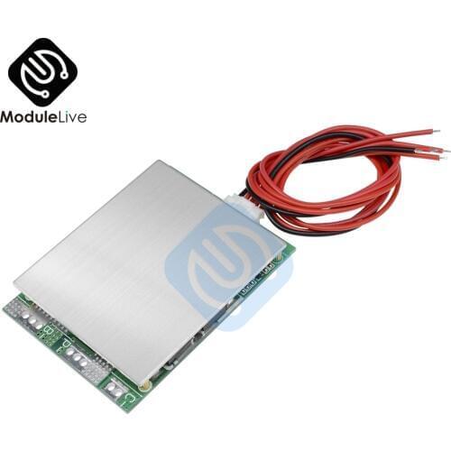 4S 4 Serial Series 12V 100A Balance 18650 Battery Cell BMS Protection PCB Board Module For LiFePo4 3.2V Diy Electronic PCB Board