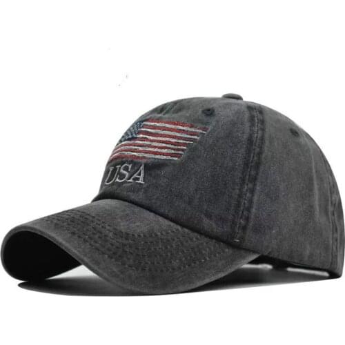 Flag Camouflage Baseball Cap For Men Women Snapback Hat Army American Flag Bone Trucker High Quality Gorras